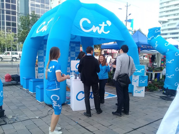 Activación de CNT en un espacio urbano.